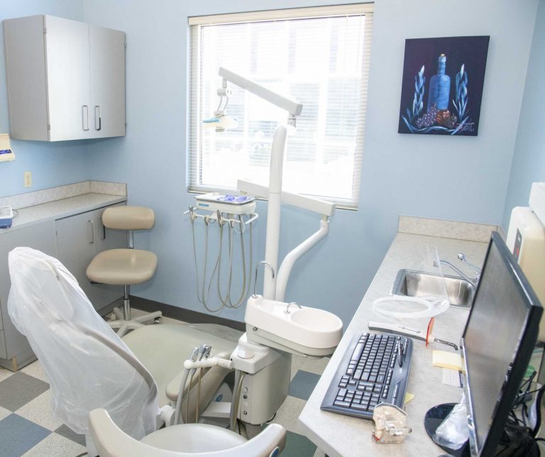 dental patient room at Deerfoot Dental in Pinson Alabama